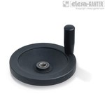 Маховик GN 323.4-140-K12-D-DR